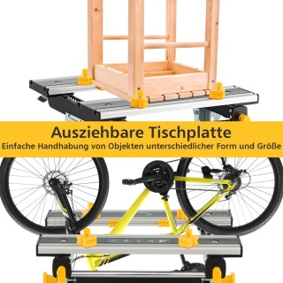 Costway Πτυσσόμενο Εργαστήριο με 8 μετακινούμενους σφιγκτήρες & 7-ε...