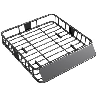 HOMCOM Ατσάλινη Σχάρα Αυτοκινήτου 110.5x99.5x18.5 cm, 90.7 kg, Μαύρ...