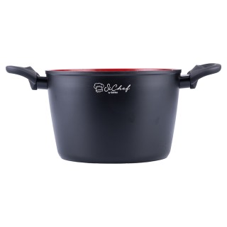 Galileo Κατσαρόλα με Καπάκι 22cm, Αντικολλητική Εσωτερική Επίστρωση...