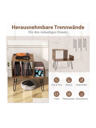 Costway Μεταλλικό Ρουστίκ Βοηθητικό Τραπεζάκι 66x45x67εκ JZ10392DE-CF Costway Μεταλλικό Ρουστίκ Βοηθητικό Τραπεζάκι 66x45x67εκ JZ10392DE-CF