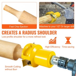 VEVOR Κόφτης Καρφιών 38mm, Αλουμίνιο & Ατσάλι, Διπλές Λεπίδες, Εργα...