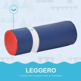 Σετ HOMCOM 7 Μαλακά Τουβλάκια Κατασκευών για Παιδιά 1-3 Ετών για Σπ...