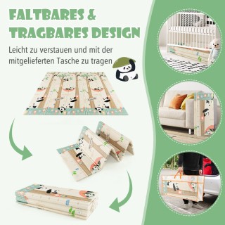 Costway Διπλής Όψεως Πτυσσόμενο Χαλάκι Δραστηριοτήτων από XPE με Σχ... Costway Διπλής Όψεως Πτυσσόμενο Χαλάκι Δραστηριοτήτων από XPE με Σχ...