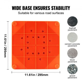 VEVOR Κώνοι Ασφαλείας, Σετ 4, 71 εκ. Πτυσσόμενοι Κώνοι Κυκλοφορίας ... VEVOR Κώνοι Ασφαλείας, Σετ 4, 71 εκ. Πτυσσόμενοι Κώνοι Κυκλοφορίας ...