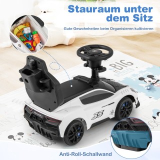 Costway Πολυλειτουργικό Αυτοκίνητο Ολίσθησης 3-σε-1 με Άδεια Masera...