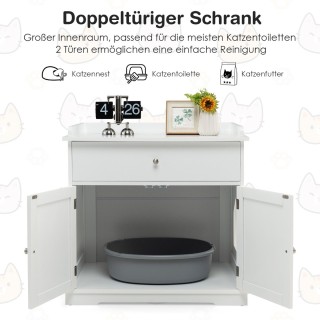 Costway Πολυλειτουργικό Έπιπλο Γάτας 3-σε-1 με Χώρο Αποθήκευσης κα... Costway Πολυλειτουργικό Έπιπλο Γάτας 3-σε-1 με Χώρο Αποθήκευσης κα...