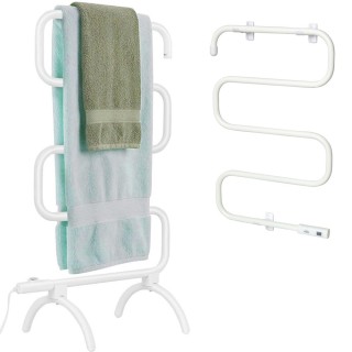 BAKAJI  Ηλεκτρική Θερμαινόμενη Πετσέτα Μπάνιου 2σε1 Στεγνωτήριο Ρού...