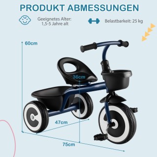 Costway Παιδικό Ποδήλατο Ισορροπίας με Ρυθμιζόμενο Κάθισμα και 2 Κα... Costway Παιδικό Ποδήλατο Ισορροπίας με Ρυθμιζόμενο Κάθισμα και 2 Κα...