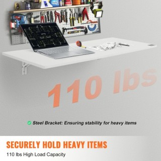 Πτυσσόμενο Επιτοίχιο Γραφείο VEVOR 43.31x18.11 in BGSGZZPMBHB4SIRAJV0 Πτυσσόμενο Επιτοίχιο Γραφείο VEVOR 43.31x18.11 in BGSGZZPMBHB4SIRAJV0