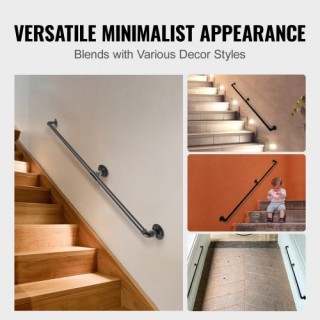 VEVOR Χειρολισθήρας Σκάλας 5FT, 440LBS, Βιομηχανικός Χειρολισθήρας ...