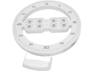 Ψηφιακό LED Ρολόι-Ξυπνητήρι με Θερμόμετρο και Ρυθμιζόμενο Φωτισμό 2...