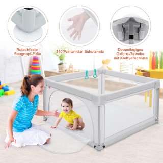 Costway  Παιδικό Πάρκο Παιχνιδιού με Αντιολισθητική Βάση και 50 Πολ...