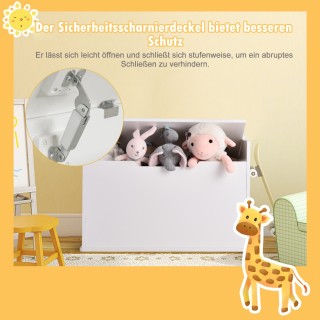 Costway Πολυχρηστικό Κουτί Αποθήκευσης Παιχνιδιών με Καθιστικό και ... Costway Πολυχρηστικό Κουτί Αποθήκευσης Παιχνιδιών με Καθιστικό και ...