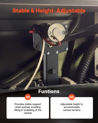 VEVOR Κουτί Συστήματος Προσγείωσης RV Fifth Wheel για Lippert Ventu...