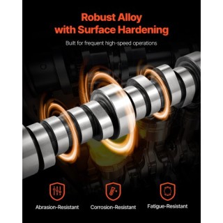 VEVOR Σετ Εξαρτημάτων Εκκεντροφόρου με Φλάντζα Χρονομέτρου και Ράβδ...