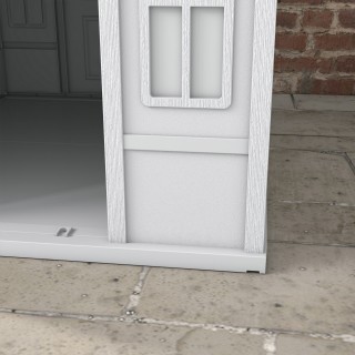 PawHut Αδιάβροχο Σπιτάκι για Σκύλους από PP με Κεκλιμένη Στέγη και ...