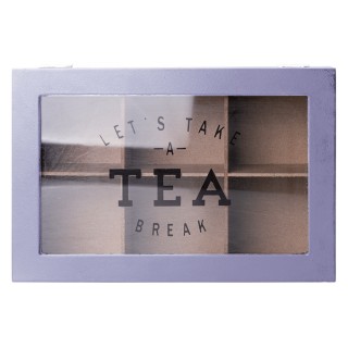 Galileo Κουτί αποθήκευσης τσαγιού και ροφημάτων με 6 εσωτερικές θέσ...