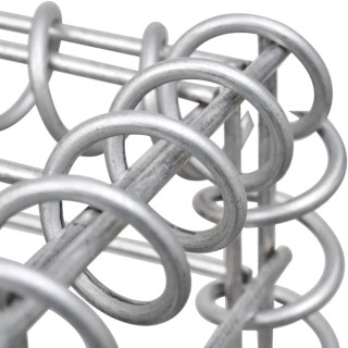 BAKAJI Γαλβανισμένο Συρματόπλεγμα Γκαμπιόνων 100x50x30cm για Κήπο 0...