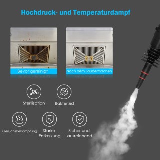 Costway Χειροκίνητος Ατμοκαθαριστής Χωρίς Χημικά με 9 Αξεσουάρ για... Costway Χειροκίνητος Ατμοκαθαριστής Χωρίς Χημικά με 9 Αξεσουάρ για...