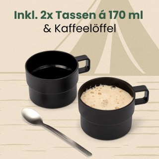 Βραστήρας Ταξιδίου από Ανοξείδωτο Ατσάλι 0.5L 1000 W- Μαύρο/Ασημί ... Βραστήρας Ταξιδίου από Ανοξείδωτο Ατσάλι 0.5L 1000 W- Μαύρο/Ασημί ...