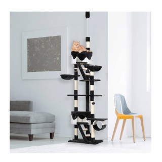 Δέντρο Γάτας - Ονυχοδρόμιο 60 x 45 x 240-260 cm PawHut D30-093WT Δέντρο Γάτας - Ονυχοδρόμιο 60 x 45 x 240-260 cm PawHut D30-093WT