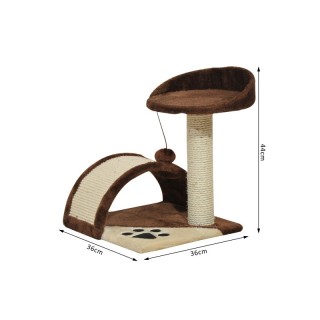 Δέντρο Γάτας - Ονυχοδρόμιο 36 x 36 x 44 cm Χρώματος Καφέ PawHut D30... Δέντρο Γάτας - Ονυχοδρόμιο 36 x 36 x 44 cm Χρώματος Καφέ PawHut D30...