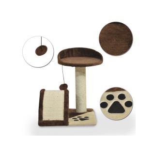 Δέντρο Γάτας - Ονυχοδρόμιο 36 x 36 x 44 cm Χρώματος Καφέ PawHut D30...