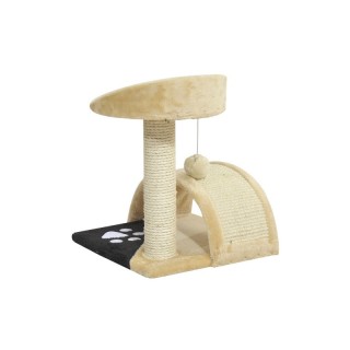 Δέντρο Γάτας - Ονυχοδρόμιο 36 x 36 x 44 cm Χρώματος Μπεζ PawHut D30...