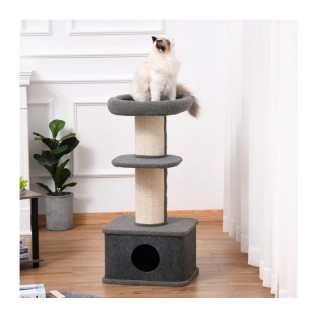 Δέντρο Γάτας - Ονυχοδρόμιο 40 x 45 x 96 cm PawHut D30-372