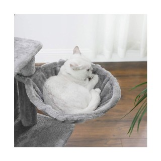 Δέντρο Γάτας - Ονυχοδρόμιο 50 x 40 x 110 cm Χρώματος Γκρι Feandrea ... Δέντρο Γάτας - Ονυχοδρόμιο 50 x 40 x 110 cm Χρώματος Γκρι Feandrea ...