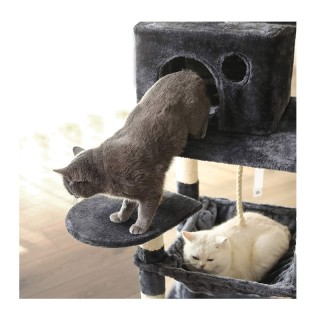 Δέντρο Γάτας - Ονυχοδρόμιο 55 x 45 x 143 cm Χρώματος Σκούρο Γκρι Fe...