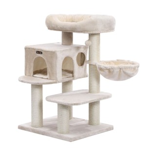 Δέντρο Γάτας - Ονυχοδρόμιο 70 x 60 x 112 cm Χρώματος Μπεζ Feandrea ... Δέντρο Γάτας - Ονυχοδρόμιο 70 x 60 x 112 cm Χρώματος Μπεζ Feandrea ...