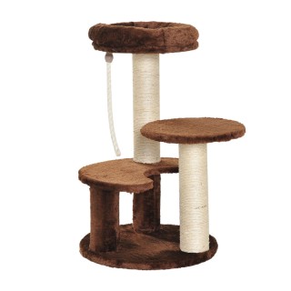 Δέντρο Γάτας - Ονυχοδρόμιο 40 x 65 cm Χρώματος Καφέ PawHut D30-202BN
