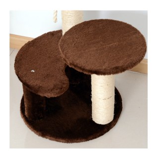 Δέντρο Γάτας - Ονυχοδρόμιο 40 x 65 cm Χρώματος Καφέ PawHut D30-202BN Δέντρο Γάτας - Ονυχοδρόμιο 40 x 65 cm Χρώματος Καφέ PawHut D30-202BN