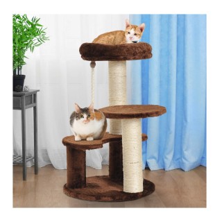 Δέντρο Γάτας - Ονυχοδρόμιο 40 x 65 cm Χρώματος Καφέ PawHut D30-202BN Δέντρο Γάτας - Ονυχοδρόμιο 40 x 65 cm Χρώματος Καφέ PawHut D30-202BN