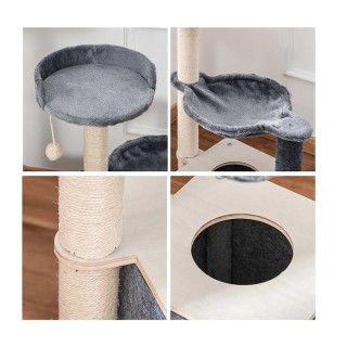 Δέντρο Γάτας - Ονυχοδρόμιο 48 x 34 x 95 cm PawHut D30-359