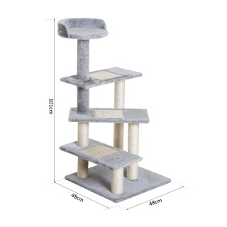 Δέντρο Γάτας - Ονυχοδρόμιο 48 x 48 x 101 cm PawHut D30-183 Δέντρο Γάτας - Ονυχοδρόμιο 48 x 48 x 101 cm PawHut D30-183
