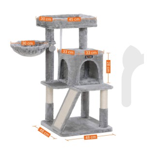 Δέντρο Γάτας - Ονυχοδρόμιο 48 x 48 x 96 cm Feandrea PCT51W Δέντρο Γάτας - Ονυχοδρόμιο 48 x 48 x 96 cm Feandrea PCT51W