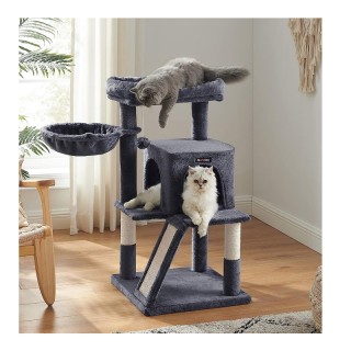 Δέντρο Γάτας - Ονυχοδρόμιο 48 x 48 x 96 cm Χρώματος Σκούρο Γκρι PCT...