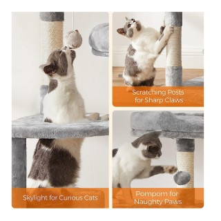 Δέντρο Γάτας - Ονυχοδρόμιο 50 x 45 x 142 cm Feandrea PCT160W01