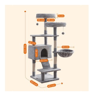 Δέντρο Γάτας - Ονυχοδρόμιο 50 x 45 x 142 cm Feandrea PCT160W01