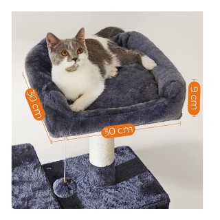 Δέντρο Γάτας - Ονυχοδρόμιο 50 x 50 x 164 cm Γκρι/Λευκό PCT087G01 Fe... Δέντρο Γάτας - Ονυχοδρόμιο 50 x 50 x 164 cm Γκρι/Λευκό PCT087G01 Fe...