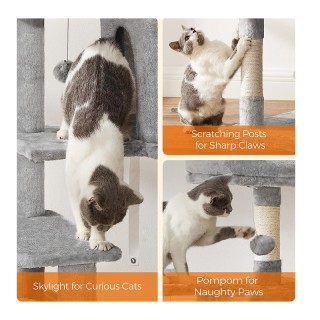 Δέντρο Γάτας - Ονυχοδρόμιο 55 x 45 x 143 cm Feandrea PCT161W01 Δέντρο Γάτας - Ονυχοδρόμιο 55 x 45 x 143 cm Feandrea PCT161W01