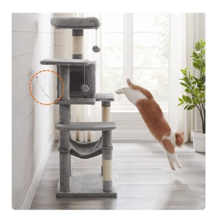 Δέντρο Γάτας - Ονυχοδρόμιο 55 x 45 x 143 cm Feandrea PCT161W01 Δέντρο Γάτας - Ονυχοδρόμιο 55 x 45 x 143 cm Feandrea PCT161W01