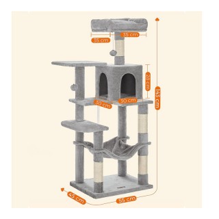 Δέντρο Γάτας - Ονυχοδρόμιο 55 x 45 x 143 cm Feandrea PCT161W01 Δέντρο Γάτας - Ονυχοδρόμιο 55 x 45 x 143 cm Feandrea PCT161W01