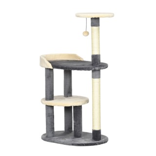 Δέντρο Γάτας - Ονυχοδρόμιο 59.5 x 39.5 x 105 cm PawHut D30-653V00GY Δέντρο Γάτας - Ονυχοδρόμιο 59.5 x 39.5 x 105 cm PawHut D30-653V00GY