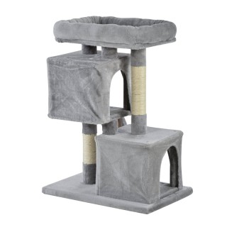 Δέντρο Γάτας - Ονυχοδρόμιο 83 x 59 x 39 cm Χρώματος Γκρι PawHut D30... Δέντρο Γάτας - Ονυχοδρόμιο 83 x 59 x 39 cm Χρώματος Γκρι PawHut D30...