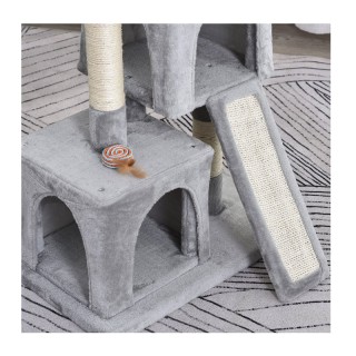 Δέντρο Γάτας - Ονυχοδρόμιο 83 x 59 x 39 cm Χρώματος Γκρι PawHut D30... Δέντρο Γάτας - Ονυχοδρόμιο 83 x 59 x 39 cm Χρώματος Γκρι PawHut D30...
