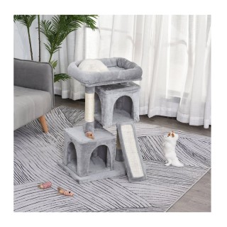 Δέντρο Γάτας - Ονυχοδρόμιο 83 x 59 x 39 cm Χρώματος Γκρι PawHut D30... Δέντρο Γάτας - Ονυχοδρόμιο 83 x 59 x 39 cm Χρώματος Γκρι PawHut D30...