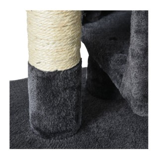 Δέντρο Γάτας - Ονυχοδρόμιο 83 x 59 x 39 cm Χρώματος Σκούρο Γκρι Paw... Δέντρο Γάτας - Ονυχοδρόμιο 83 x 59 x 39 cm Χρώματος Σκούρο Γκρι Paw...